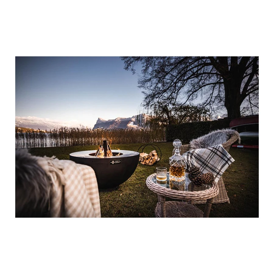 Brasero Plancha Boule Noir - Feu Du Jardin – Image 4