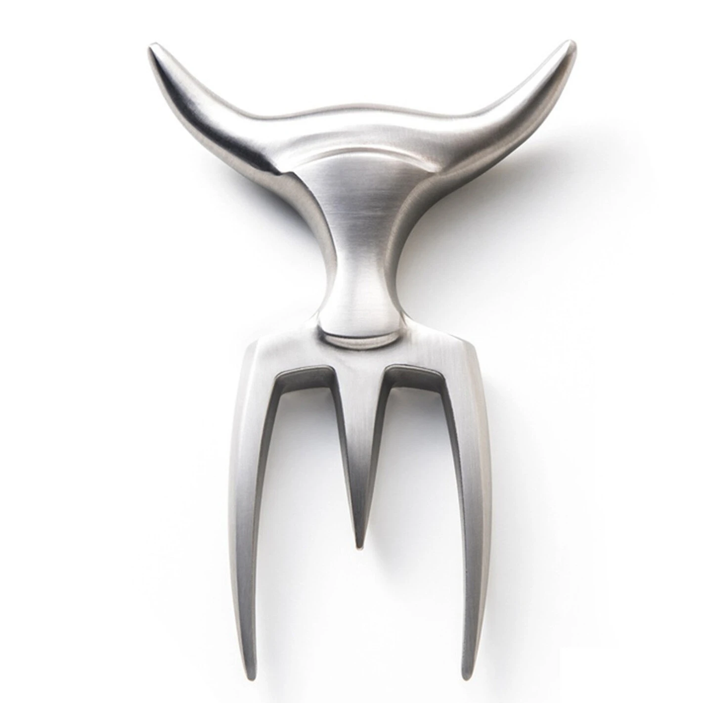 Fourchette à Viande Tridens Inox Brossé + Support – Image 2