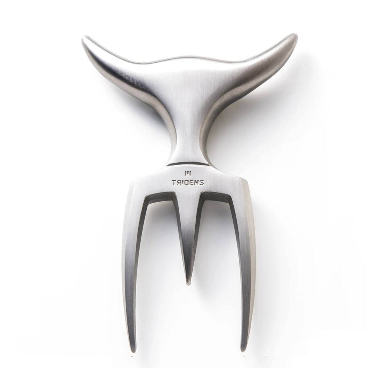 Fourchette à Viande Tridens Inox Brossé + Support