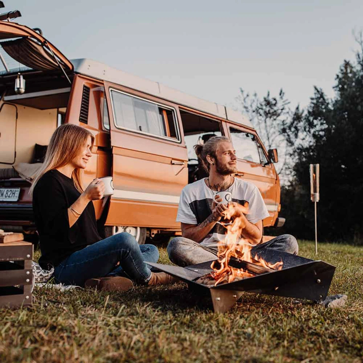 Brasero Corten Triple ⌀65 Cm - Höfats – Image 4