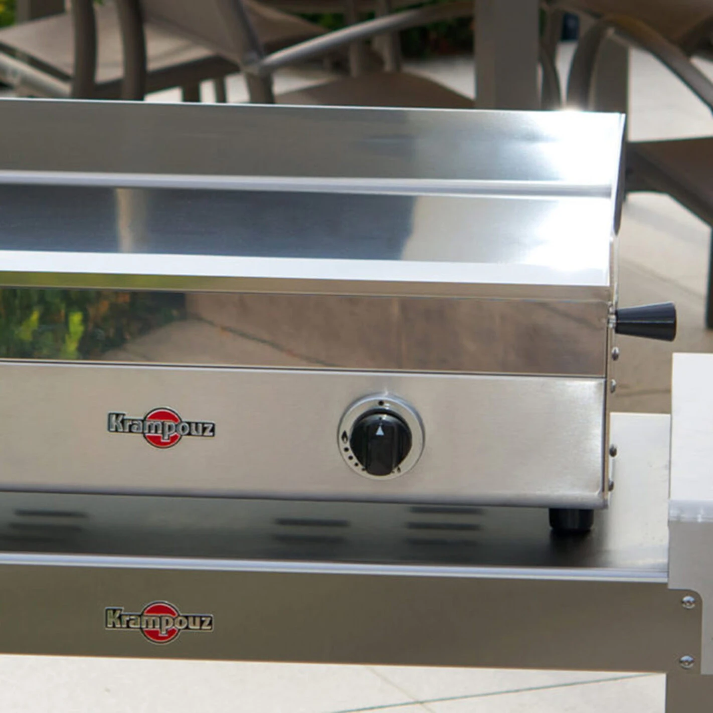 Pack Plancha Gaz Design 65 Cm + Desserte Plein Air - Krampouz – Image 8
