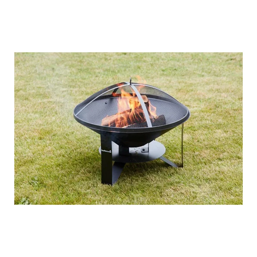 Pare-étincelles Pour Brasero Jack 75 Et Modern 75 Noir - Barbecook – Image 2
