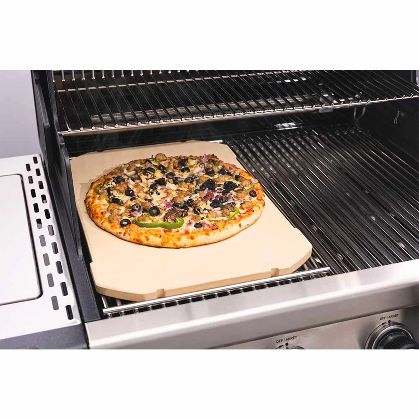 Pierre à Pizza L32,3 X L44,3 Cm Baron/Crown - Broil King – Image 5