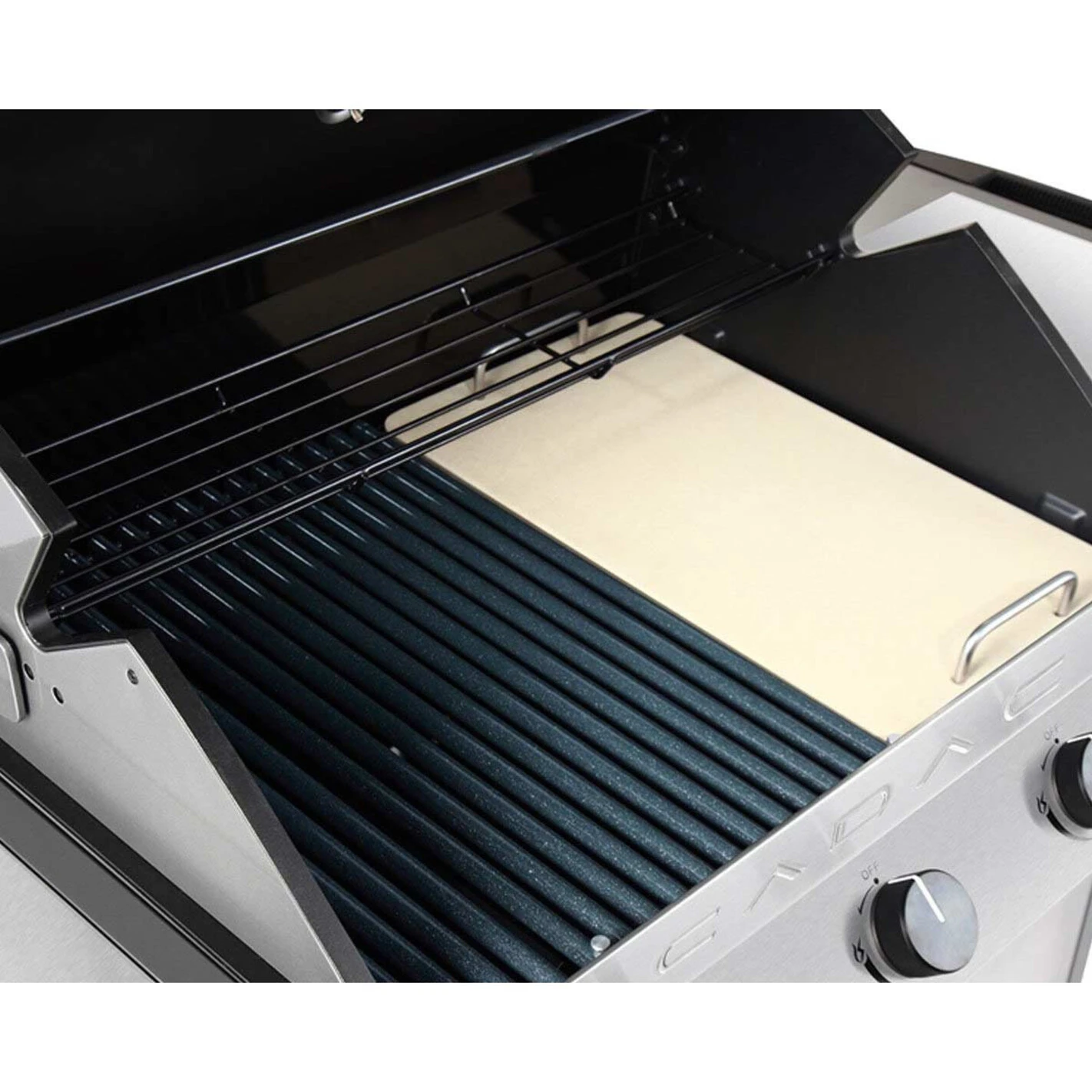 Pierre à Pizza Méridian / Titan Rectangle + Poignées - Cadac – Image 2